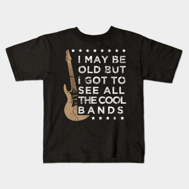 'I May Be Old But..' Funny 50th Birthday Vintage Gift Kids T-Shirt by ourwackyhome